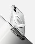 ACS09981 - iPhone 17 Case Ultra Hybrid S (MagFit) showing the device with kickstand extending out