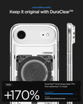 ACS10059 - iPhone 17 Air Ultra Hybrid Neo One (MagFit) showing long lasting clarity. Keep it original with duraclear