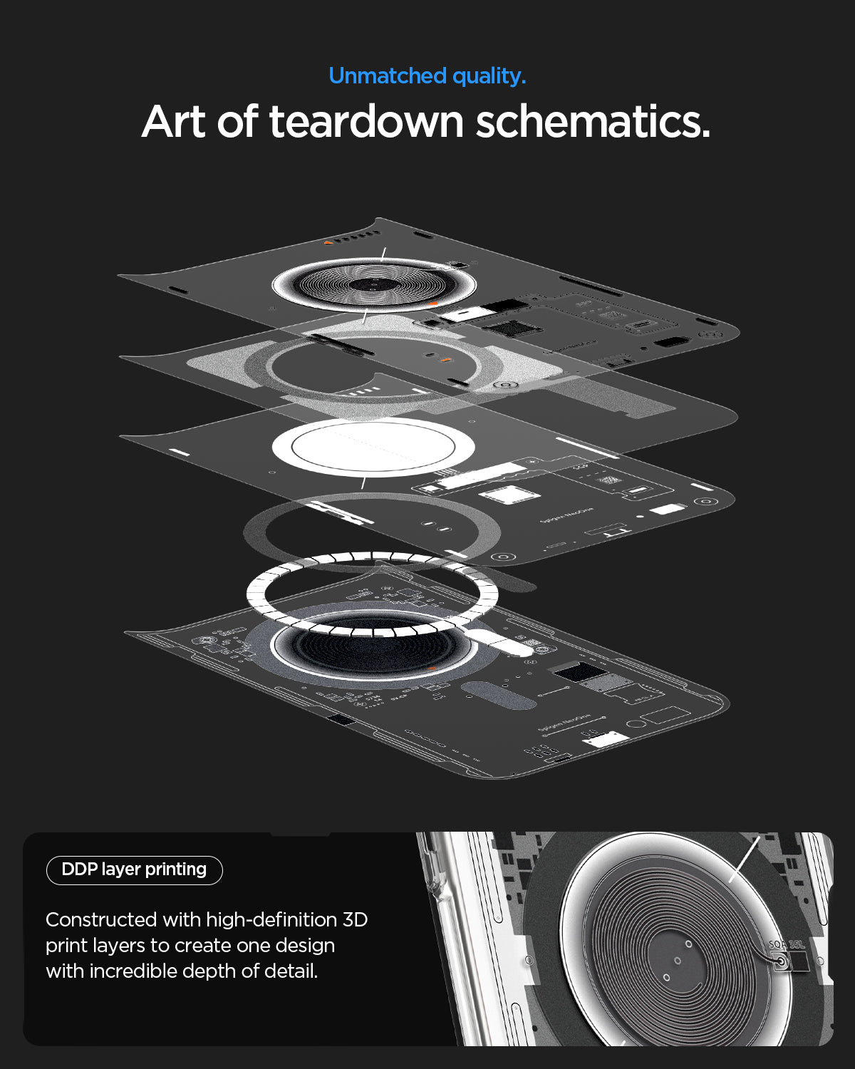 ACS10059 - iPhone 17 Air Ultra Hybrid Neo One (MagFit) showing unmatched quality. art of teardown schematics.