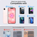 AGL03386 - iPhone 17e Series - EZ Fit GLAS.tR | Sensor Protected showing check your device model.