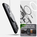 ACS08208 - iPhone 16 Case Ultra Hybrid Zero One (MagFit) in Zero One magfit. reimagine the way you snap into reality. Magfit accessories not included. 