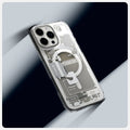 ACS08137 - iPhone 16 Pro Case Ultra Hybrid Zero One (MagFit) in Zero One Natural Titanium 