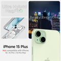 ACS07035 - iPhone 15 Plus Case Ultra Hybrid Zero One in white ultra hybrid magfit. iPhone 15 plus not compatible with iPhone 15, 15 pro, 15 pro max. ready zero one.