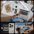 ACS06582 - iPhone 15 Pro Max Case Ultra Hybrid Zero One designed for iPhone 15 pro max. ultra hybrid magfit. do you. we got you.
