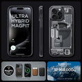 ACS06582 - iPhone 15 Pro Max Case Ultra Hybrid Zero One ultra hybrid magfit. magfit designed for magsafe. 37,969,000kg CO2 offset.