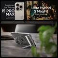 ACS06584 - iPhone 15 Pro Max Case Ultra Hybrid S (MagFit) in graphite showing the compatibility only with 15 Pro Max. Not compatible with iPhone 15 | 15 Plus | 15 Pro