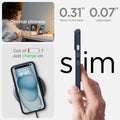 ACS06651 - iPhone 15 Plus Case Liquid Air in navy blue  the 0.31