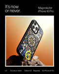ACS09228 - iPhone 16 Pro Case c11 Series Magnolia Edition (MagFit + Camera Control) it's now or never magnolia for iPhone 16 Pro.