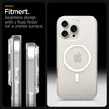 ACS09316 - iPhone 16 Pro Case Thin Fit T (MagFit) in clear showing the perfect fitment