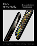 ACS09227 - iPhone 16 Pro Max Case c11 Series Magnolia Edition (MagFit + Camera Control) daily grind ready. drop protection raised edges.