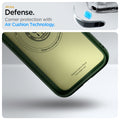 ACS09157 - iPhone 17e Case Nano Pop (MagFit) in Avo Green showing the all-day defense. Corner protection with Air Cushion Technology