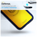 ACS09154 - iPhone 17e Case Nano Pop (MagFit) in Blueberry Navy showing the all-day defense. Corner protection with Air Cushion Technology