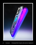 ACS09302 - iPhone 16 Pro Case c11 Series Eternal Edition (MagFit) in Eternal showing the exclusive 3DSpatial Effect Graphic with premium digital print