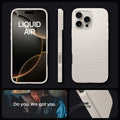 ACS08120 - iPhone 16 Pro Case Liquid Air in Natural Titanium showing the different angles
