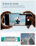 ACS08153 - iPhone 16 Pro Case Classic C1 (MagFit) in Bondi Blue all about the details. easy approach cutout keeps the capture button accessible for when you need to get perfect shot.