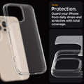 ACS07993 - iPhone 16 Pro Max Case Ultra Hybrid in Frost Clear all day protection. guard your iPhone from daily drops and scratches with total coverage.