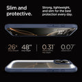 ACS07997 - iPhone 16 Pro Max Case Ultra Hybrid in Navy Blue slim and protective. strong, lightweight, and slim for the best protection every day. 26x drop amount, 48