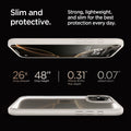 ACS08385 - iPhone 16 Pro Max Case Ultra Hybrid in Natural Titanium slim and protective. strong, lightweight, and slim for the best protection every day. 26x drop amount, 48