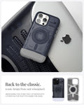 ACS08018 - iPhone 16 Pro Max Case Classic C1 (MagFit) in Graphite Back to the classic iconic design from 1988 reimagined. reimagining the iconic imac g3 design into a form factor that fits inside the hand.