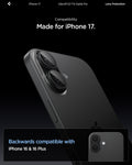 AGL07921 - iPhone 17 Optik Pro EZ Fit Lens Protector showing the compatibility. Made for the iPhone 17