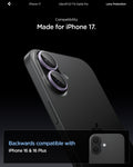 AGL10127 - iPhone 17 Optik Pro EZ Fit Lens Protector showing the compatibility. Made for the iPhone 17