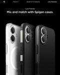 AGL10126 - iPhone 17 Optik Pro EZ Fit Lens Protector showing the case friendliness. Mix and match with Spigen cases