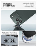 ACS09890 - iPhone 17 Pro Max Liquid Air in Abyss Green protection you can trust. air bag like corners absorb impact from every drop. air cushion technology.