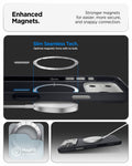 ACS09968CA - iPhone 18 Pro / iPhone 17 Pro Nano Pop (Mag Fit) in Black Sesame showing enhanced built-in magnets designed for a secure connection with magnetic charging accessories