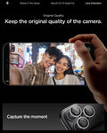 AGL10124 - iPhone 17 Pro Max Optik Pro EZ Fit Lens Protector showing the original quality. Keep the original quality of the camera and capture the moment