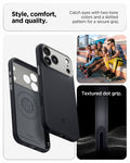 ACS09915 - iPhone 17 Pro Max Case Nano Pop (MagFit) showing the style, comfort and quality. Catch eyes with two-tone colors and a dotted pattern for a secure grip
