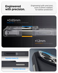 ACS09968 - iPhone 17 Pro Case Nano Pop (MagFit) showing the engineered with precision. Engineered with precision, even 0.01mm matters for better protection