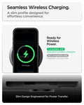 ACS10065CC - iPhone 18 Pro  / iPhone 17 Pro Ultra Hybrid in Matte Black showing a slim case supporting standard wireless charging with efficient power transfer