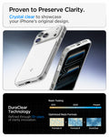  ACS10077 - iPhone 17 Pro Ultra Hybrid T (MagFit) in Glossy White showing proven to preserve clarity. crystal clear to showcase your iPhone's original design.