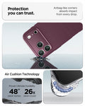 ACS12334 - iPhone 18 Pro Max / iPhone 17 Pro Max Liquid Air in Dark Cherry protection you can trust. air bag like corners absorb impact from every drop. air cushion technology.