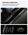 ACS09898CA - iPhone 18 Pro Max / iPhone 17 Pro Max Tough Armor T Mag Fit Gunmetal showing a flush camera control button design for smooth tactile response and full control