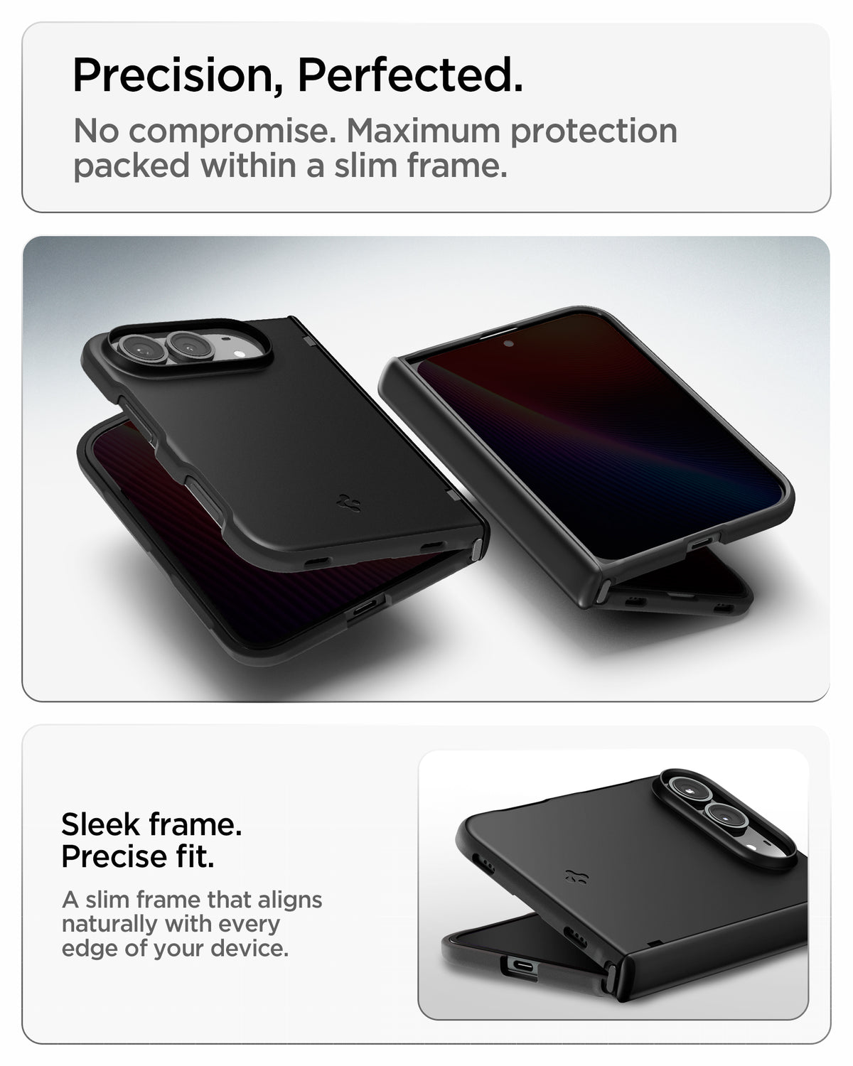 ACS11694 - iPhone Duo Air Fit Pro (Mag Fit) showing a slim protective case with a precise frame designed to fit closely around the device.