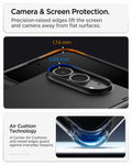ACS11694 - iPhone Duo Air Fit Pro (Mag Fit) showing raised edges around the screen and camera with corner cushioning for everyday impact protection.