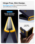 ACS11686 - iPhone Duo Nano Pop (Mag Fit) in Blueberry Navy showing a hinge-free design with flexible folding and a slim lightweight profile