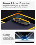 ACS11686 - iPhone Duo Nano Pop (Mag Fit) in Blueberry Navy showing raised camera and screen edges with Air Cushion Technology for added protection