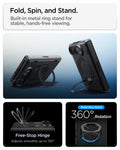 ACS11780 - iPhone Duo Slim Armor Pro S (Mag Fit) showing the transparent case design and long-term clarity testing technology