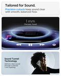ACS11781 - iPhone Duo Ultra Hybrid Pro showing precision 1 mm sound cutouts designed to maintain clear and balanced audio