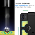 076CS27190 - iPhone 11 Tough Armor in XP Black showing tougher than tough.