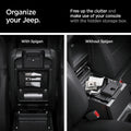 ACP09216 - Jeep Series -  Center Console Hidden Storage Box | JO221 organize your jeep. free up the clutter and make use of your console with the hidden storage box. with spigen, without spigen.