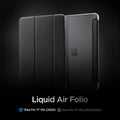ACS09440 - iPad Pro 11-inch (2024) Case Liquid Air Folio in Black showing the compatibility only with iPad Pro 11