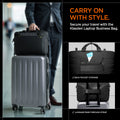 AFA09540 - Klasden Laptop Business Shoulder Bag KD300 carry on with style. secure your travel with the Klasden laptop business bag.