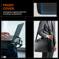 AFA09540 - Klasden Laptop Business Shoulder Bag KD300 front cover. use bag as a laptop stand for on the go convenience.