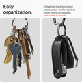 AHP03647 - Valentinus Key Holder in black showing the easy organization, organize your keys and  accessories while making them more accessible