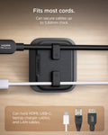 APP11145 - Magnetic Cable Holder | LD103 showing fits most cords. can secure cables up to 5.84mm thick