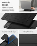 AMP10401 - Slim Fold Laptop Stand | LD201-S1 showing the non-slip design