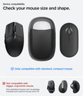 APP11227 - Laptop/Tablet Mouse Holder | LD220 in Black showing device compatibility